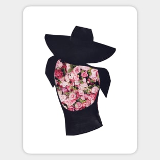 Roses Silhouette Diva Sticker